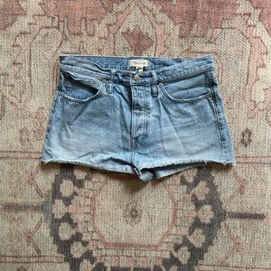 Madewell Relaxed Denim Shorts - size 28